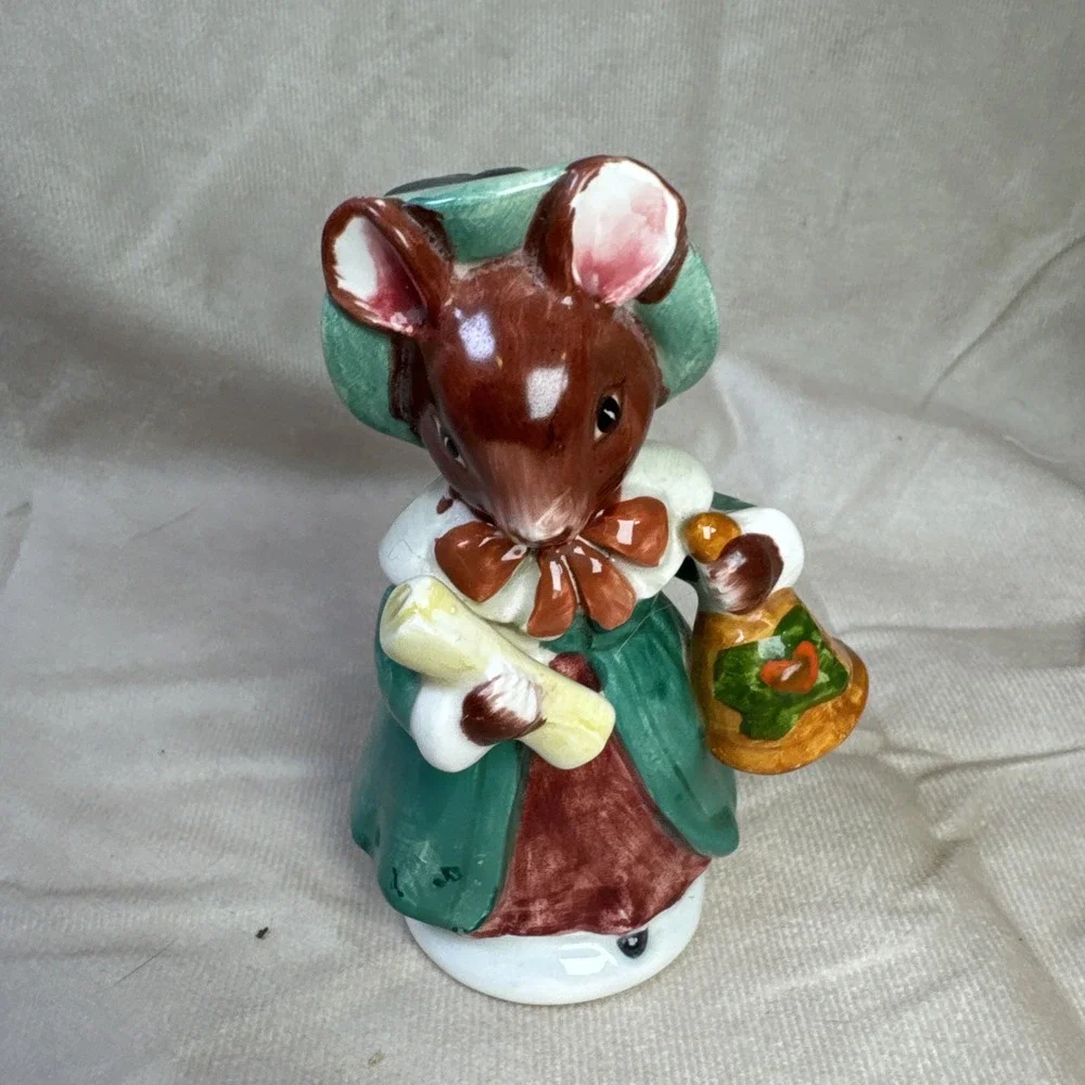 Schmid Country Cousins‎ Mouse Mice 80's Vintage Decor knick knack Teacher Mama